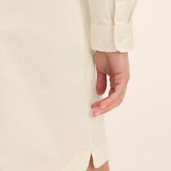 NWT Everlane Long-Sleeve Utility Mini Dress XL - Picture 2 of 3